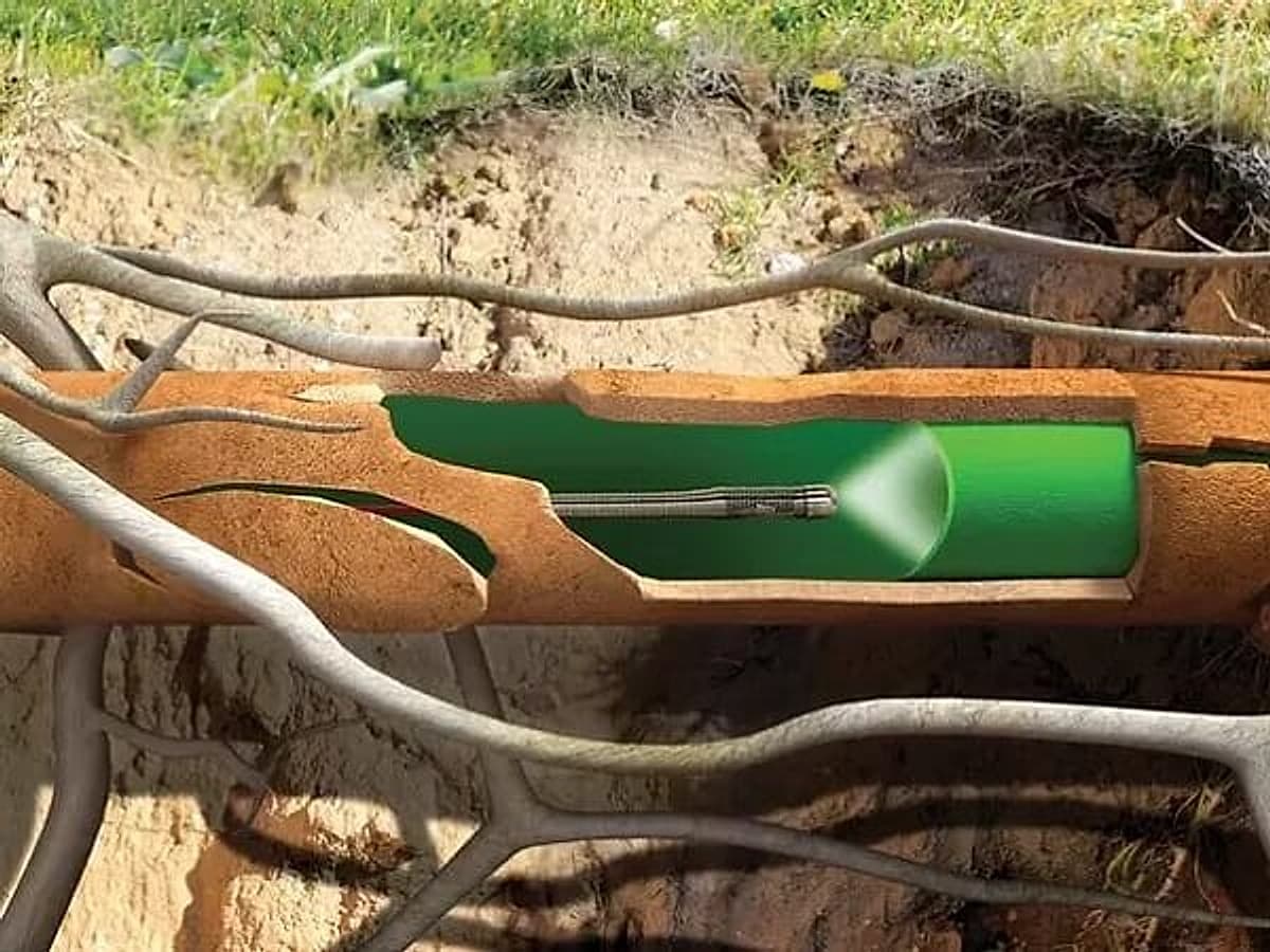 Illustration showing the key stages that affect a pipe relining timeline